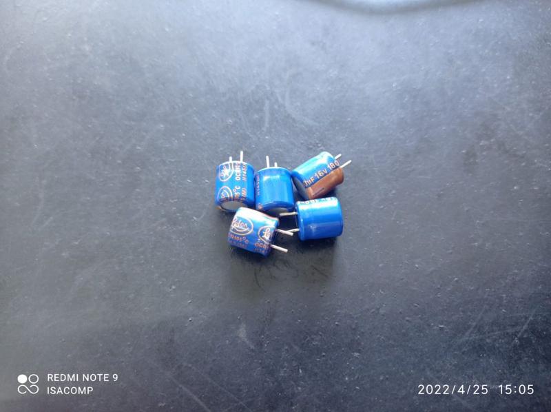 Imagem de 1x Capacitor Eletrolítico 180uf/16v 105 8x8mm Lelon Pre