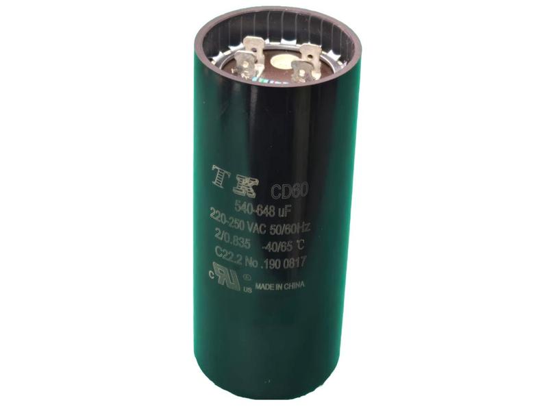 Imagem de 1x Capacitor Eletrolitico 540-648uf/220-250v Faston Cd60 Tk