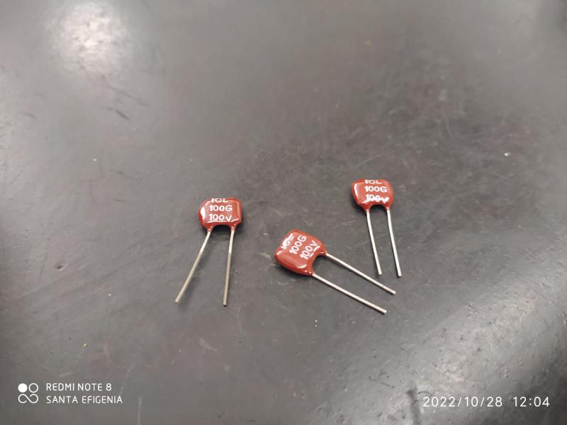 Imagem de 1x Capacitor Mica Prata 100pf/100v 2% Cm1 Icl