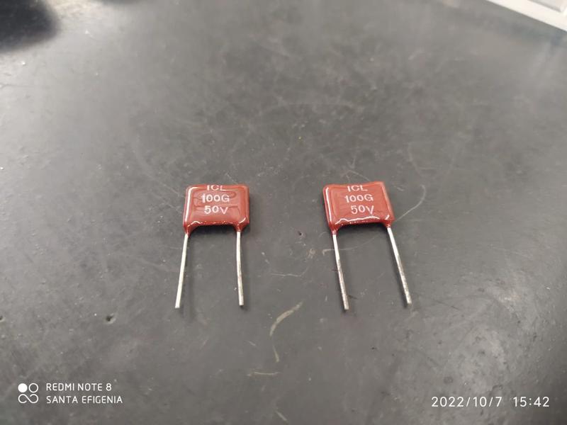 Imagem de 1x Capacitor Mica Prata 100pf/50v 5% Icl