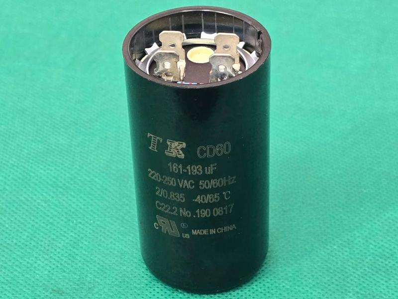 Imagem de 1x Capacitor Partida 161-193uf/220-250v Faston 35x70mm Tk