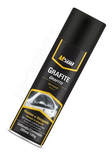 Imagem de 1xpç Grafite M500 Lubrificante Seco Spray 100g 200ml