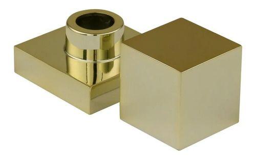 Imagem de 2 Acabamentos Registro Dourado De Metal Base Fabrimar