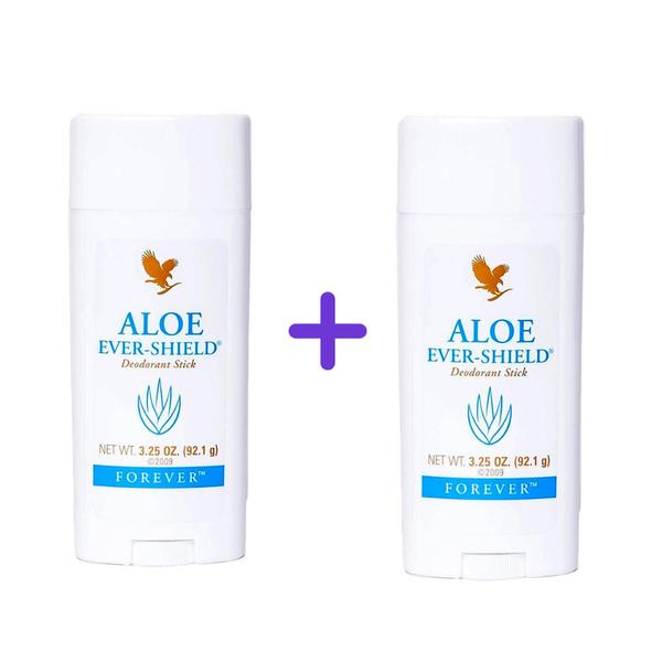2 Aloe ever shield - desodorante stick - Forever Imagem de 2 Aloe ever shield - desodorante stick - Forever