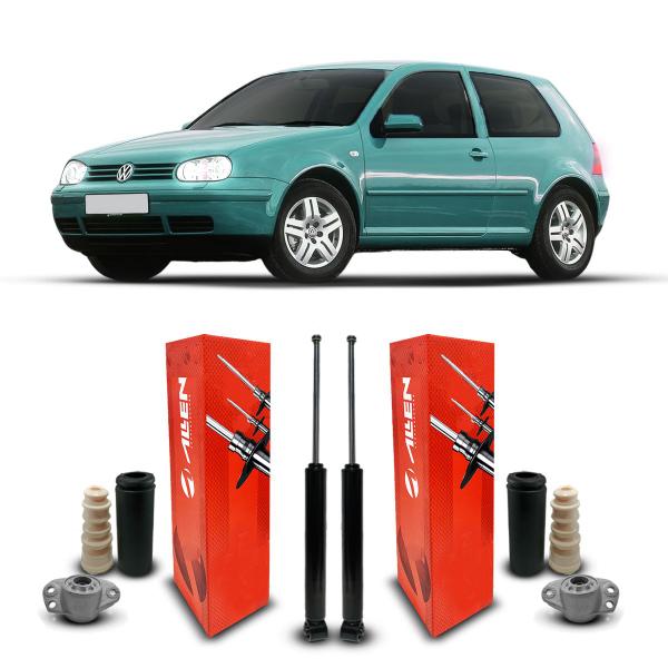 Imagem de 2 Amortecedores Kit Batente Traseiro VW Golf 2004 2005 2006