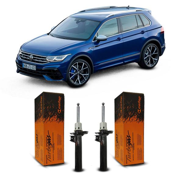 Imagem de 2 Amortecedores Suspensão Dianteira VW Tiguan 2019 2020 2021