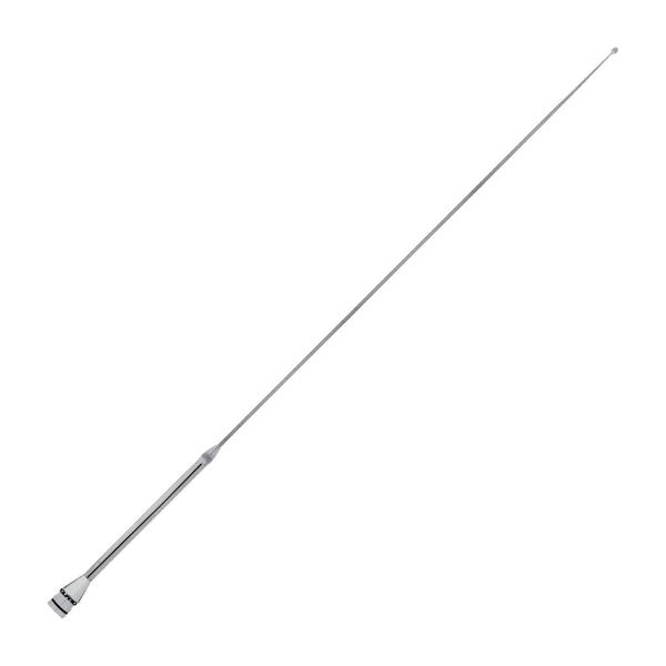 Imagem de 2 Antena Móvel Px Inox 2,70 metros Alongador 60cm Suporte Dianteiro Volvo Nl Parafusos Anti-Furto