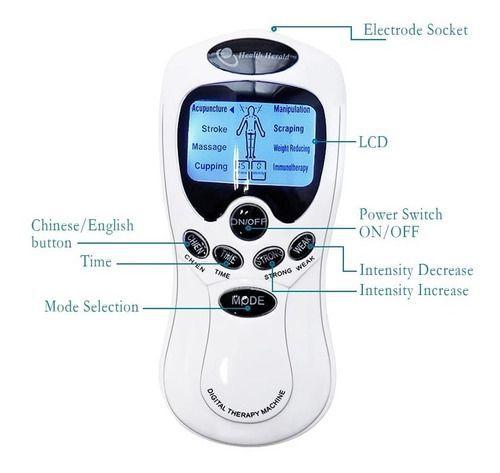 2 Aparelho Fisioterapia Massagem Prático Tratamento Choque - oem Imagem de 2 Aparelho Fisioterapia Massagem Prático Tratamento Choque