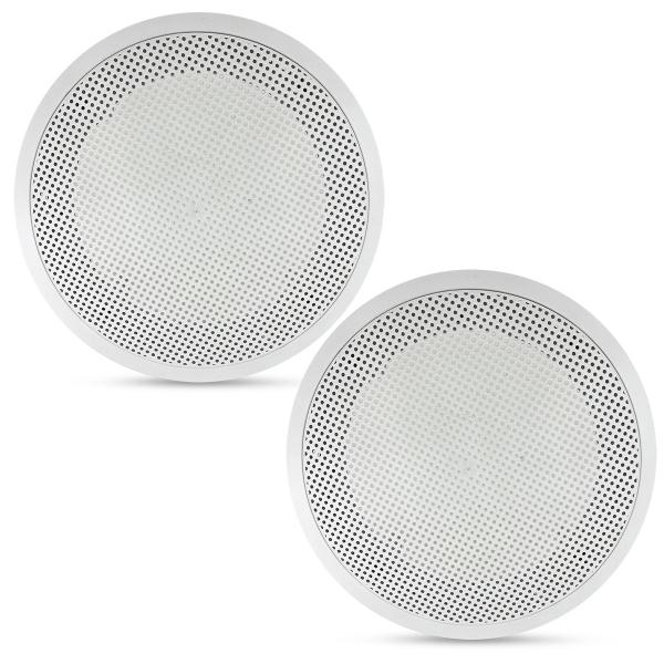 2 Arandelas P/ 6 Pol Som Ambiente Teto Gesso Pvc Embutir - ORION Imagem de 2 Arandelas P/ 6 Pol Som Ambiente Teto Gesso Pvc Embutir