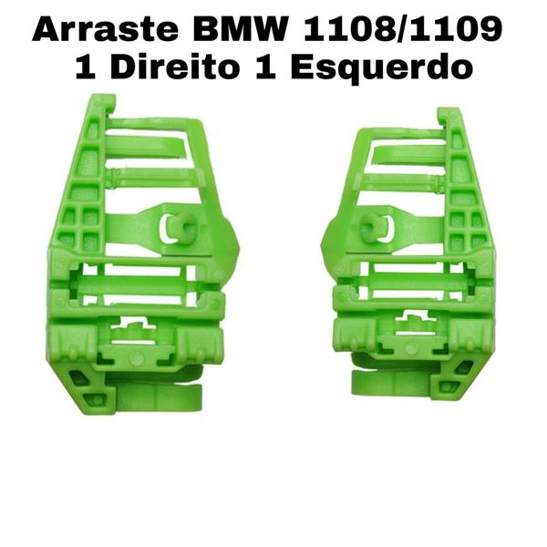 Imagem de 2 Arraste Máquina Vidro Traseiro Bmw X1 118 120 130 320 325 Lado Direito e Lado Esquerdo 1108/1109