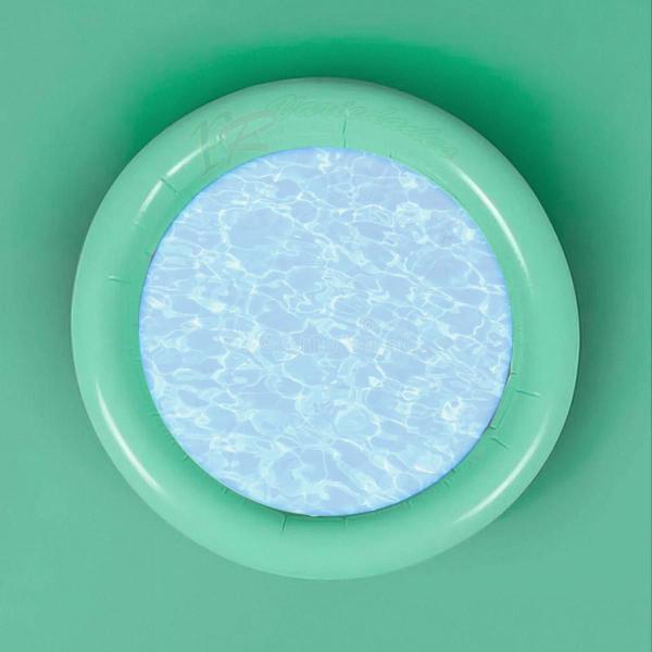 Imagem de 2 Baby Piscina Inflável 28L Bebe Criança infantil Mor Verde