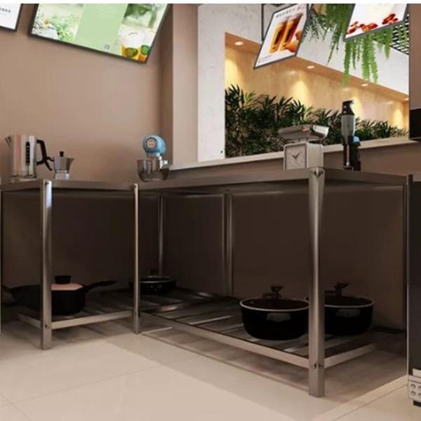 2 Bancadas Veterinaria/Multiuso Em Aço Inox 1 Prateleira - AJB STORE Imagem de 2 Bancadas Veterinaria/Multiuso Em Aço Inox 1 Prateleira