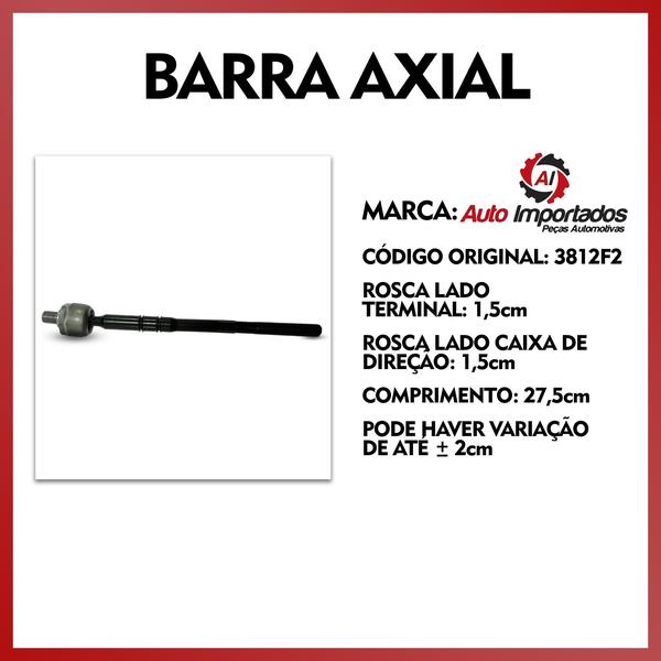 Imagem de 2 Barra Axial Dianteira Citron Ds4 2016