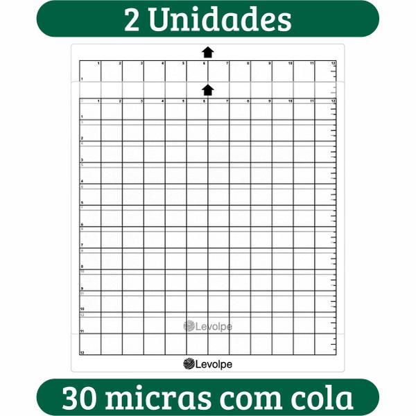 Imagem de 2 Bases De Corte P/ Silhouette Cameo Plotter Com Cola 30x30