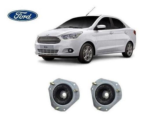 Imagem de 2 Batente Do Amortecedor Dianteiro Ford Ka + Sedan 2015 2016 2017