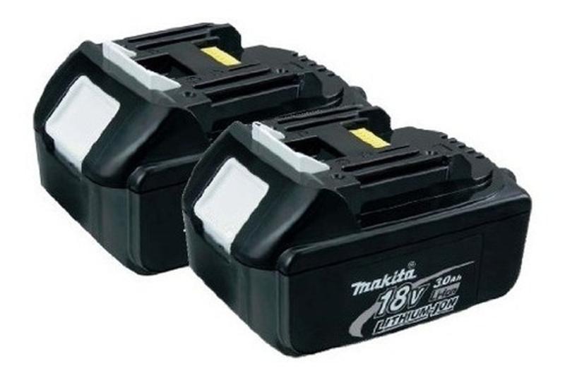 Imagem de 2 Baterias 18v Lithium-ion P/ Furadeira Makita Bl1830 3a.h