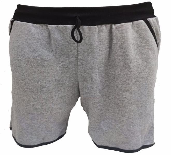 Bermuda Moletom Masculino Plus Size Academia M Ao G3 Bermuda