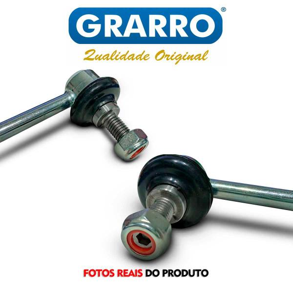 Imagem de 2 Bieleta Barra Tirante Estabilizadora Suspensão Dianteira Citroen C3 2003 2004 2005 2006 2007 2008 2009 2010 2011 2012