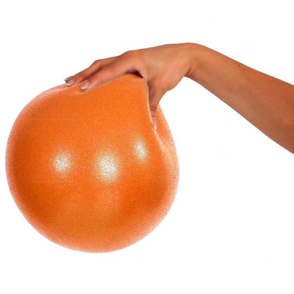 Imagem de 2 Bolas Overball para Pilates 25cm Laranja Liveup  Liveup Sports 