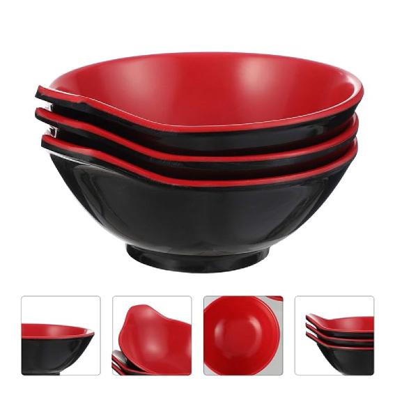 2 Bowl Oriental em Melamina Molheira 150ml Sushi Porções - Fx Imagem de 2 Bowl Oriental em Melamina Molheira 150ml Sushi Porções