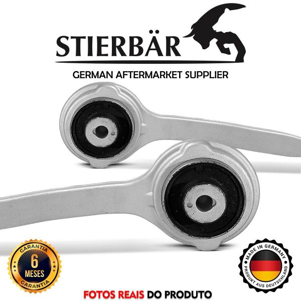 Imagem de 2 Braço Controle Oscilante Curvo Superior Suspensão Dianteira Mercedes Benz SLK55 AMG 2005 2006 2007 2008 2009 2010 2011