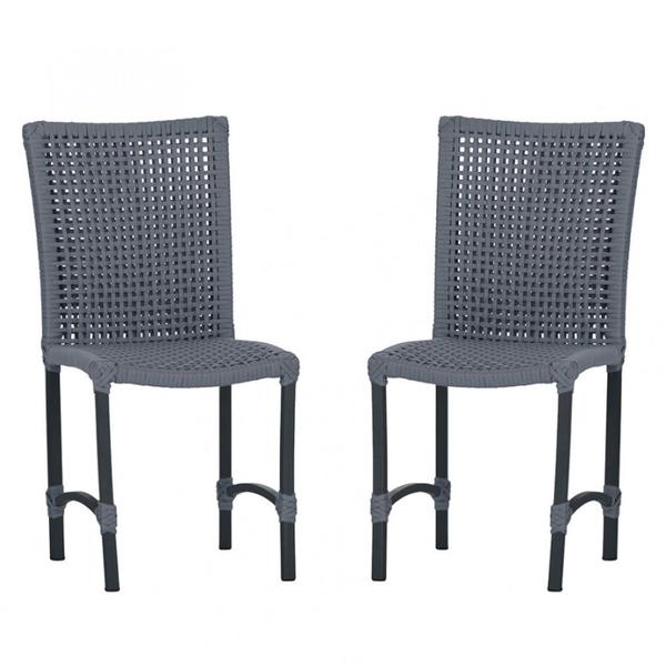 Imagem de 2 Cadeiras Corda Náutica Cannes em Alumínio com Pintura Eletrostática para Cozinha Jantar Edícula