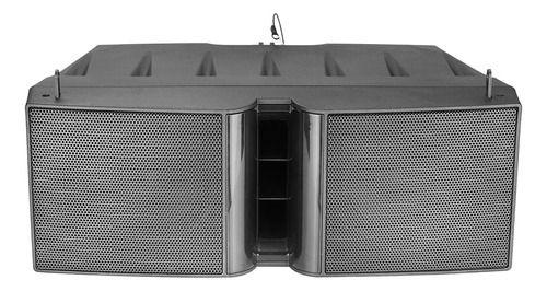 Imagem de 2 Caixa Passiva Falante Duplo Lavoce 4 Pol. 400w Line Array Cor Preto