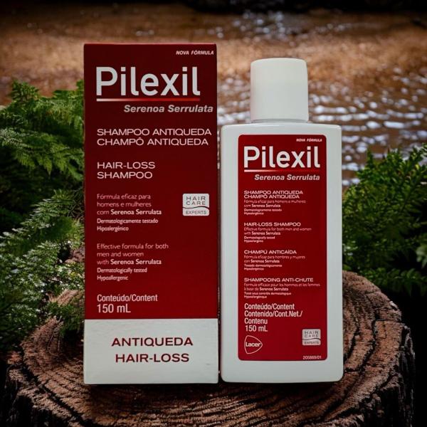 Imagem de 2 Caixa Pilexil Shampoo 150ml Combate a Queda de Cabelo