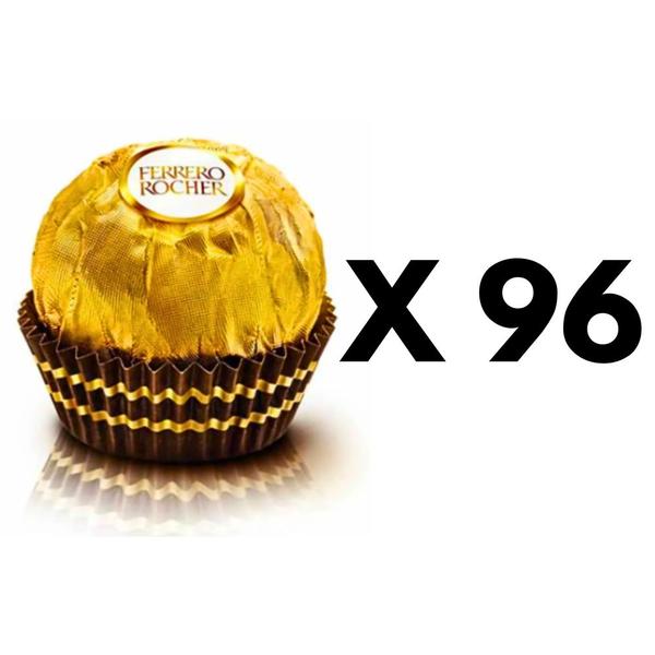 2 Caixas De Bombom Chocolate Ferrero Rocher - 2cxs Imagem de 2 Caixas De Bombom Chocolate Ferrero Rocher - 2cxs