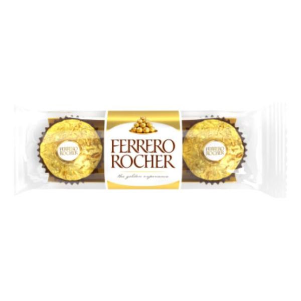 2 Caixas De Bombom Chocolate Ferrero Rocher - 2cxs Imagem de 2 Caixas De Bombom Chocolate Ferrero Rocher - 2cxs