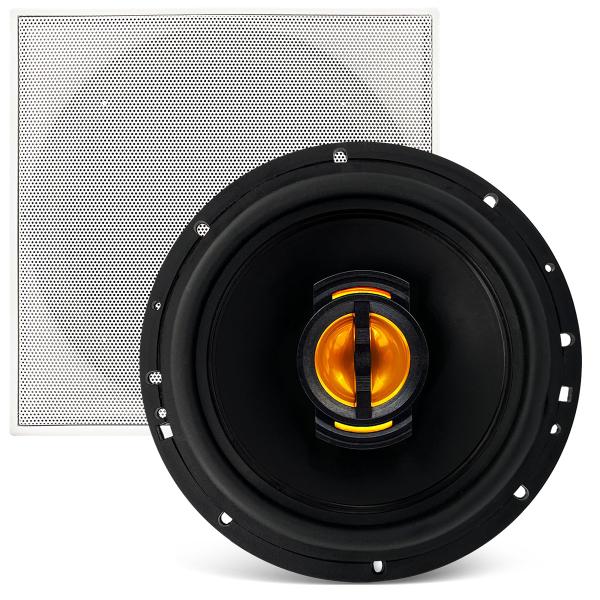 Imagem de 2 Caixas De Som Ambiente Embutir Leson Jb6 Flex 110w 4 Ohms