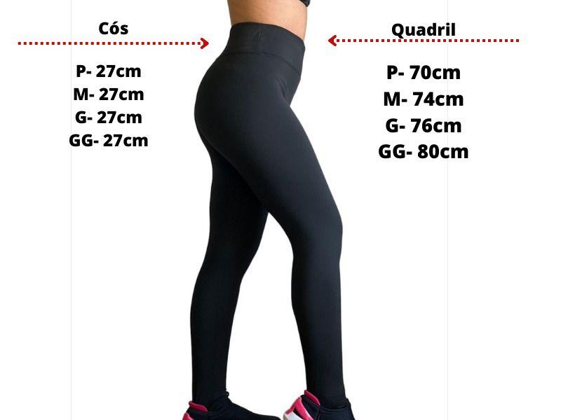 Imagem de 2 Calça Legging Feminina Academia Não transparente Fitness