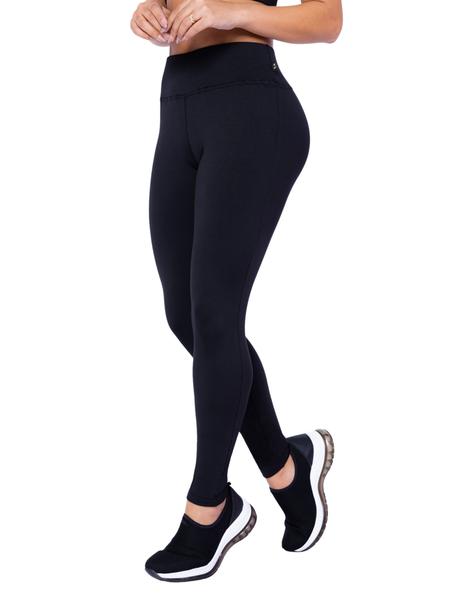 Imagem de 2 Calça Legging Flanelada Térmica Anti frio Suplex Cintura Alta Feminina Fitness.