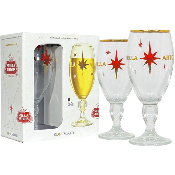 Imagem de 2 Cálices Stella Artois Grande 650ml - Edição Limitada Ambev