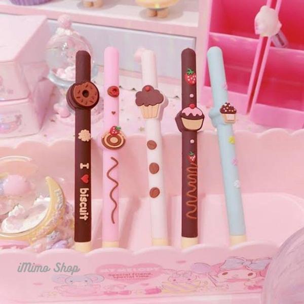 Imagem de 2 Canetas Gel Perfumada Fofa Cupcake - Papelaria Kawaii