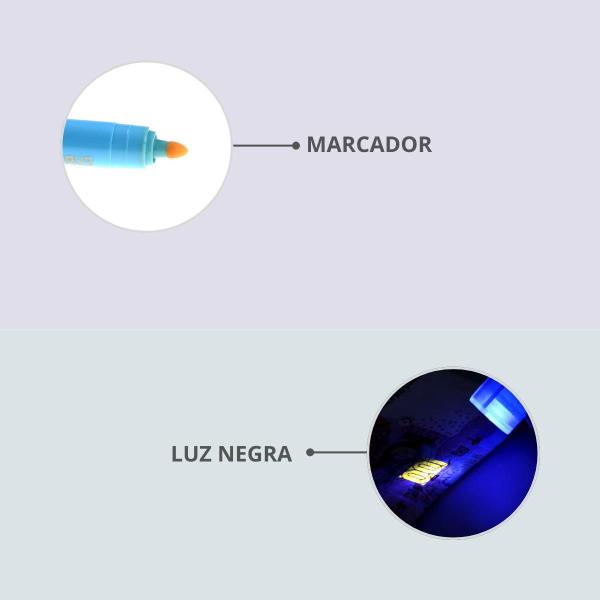 Imagem de 2 Canetas UV para Testar Moedas e Notas Falsas