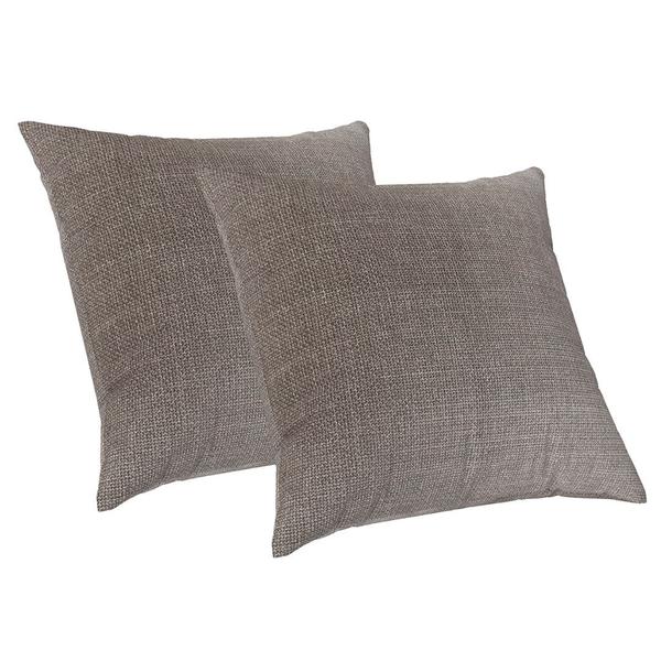 Imagem de 2 Capas de Almofada 50x50cm Suede Luxo Premium Ziper Invisivel Resistente Nude