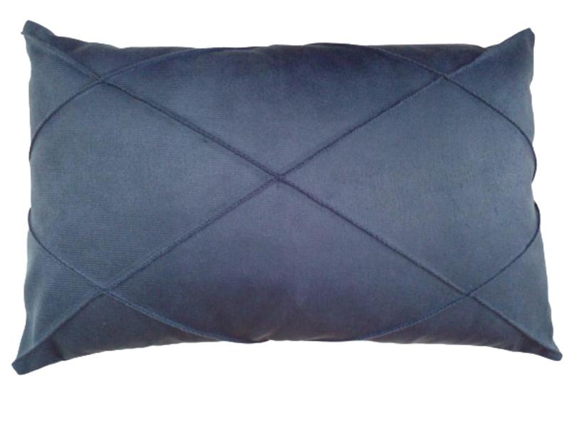 2 Capas De Almofada Retangular Baguete Suede Drapeada 30x50 - La Casa Paris Imagem de 2 Capas De Almofada Retangular Baguete Suede Drapeada 30x50