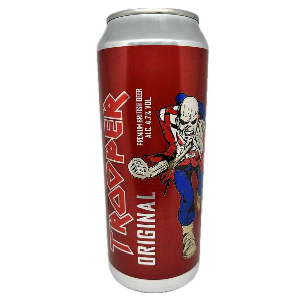 Imagem de 2 Cervejas Trooper Importada 500ml Iron Maiden Original UK