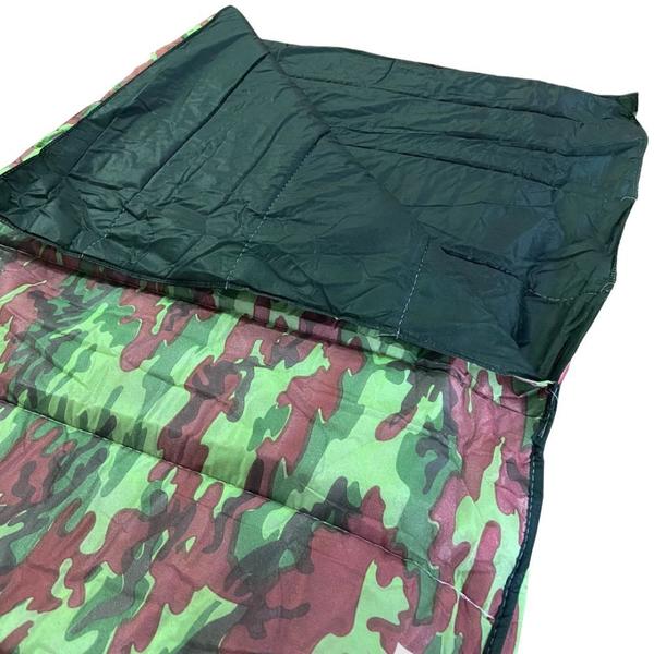 Imagem de 2 Colchonetes Saco de Dormir Solteiro para Camping Camuflado  F.a. Colchoes 