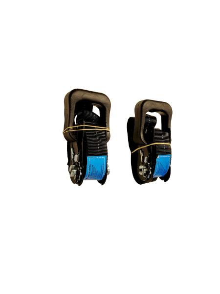2 Conjuntos de Catraca e Cinta Náutica 35mmx6mts - 1500KG Preto - MAVE Imagem de 2 Conjuntos de Catraca e Cinta Náutica 35mmx6mts - 1500KG Preto