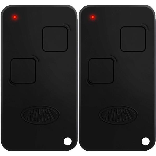 2 Controle Portão Rossi Ntx 433 Dz Nano Atto Dz3 Dz4 Bv Nano com Clip de Fixação Imagem de 2 Controle Portão Rossi Ntx 433 Dz Nano Atto Dz3 Dz4 Bv Nano com Clip de Fixação