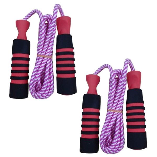 2 Corda Pular Funcional Treino exercício funcional Jump Vermelho - Idea Imagem de 2 Corda Pular Funcional Treino exercício funcional Jump Vermelho