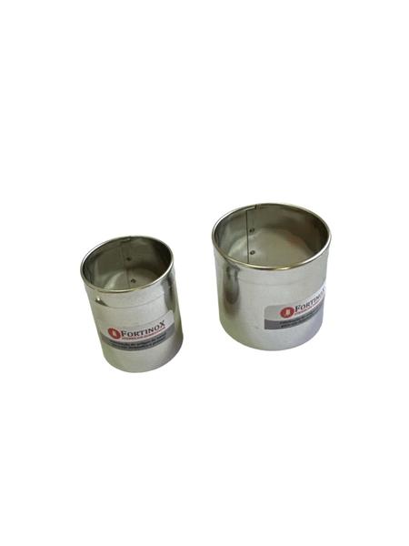2 Cortador Pequeno P/ Massas, Biscoito 4x5 & 5x5 Cm Inox - Fortinox Utensilios Imagem de 2 Cortador Pequeno P/ Massas, Biscoito 4x5 & 5x5 Cm Inox
