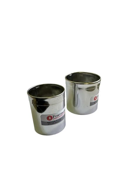 2 Cortador Pequeno P/ Massas, Biscoito 4x5 & 5x5 Cm Inox - Fortinox Utensilios Imagem de 2 Cortador Pequeno P/ Massas, Biscoito 4x5 & 5x5 Cm Inox