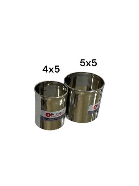 2 Cortador Pequeno P/ Massas, Biscoito 4x5 & 5x5 Cm Inox - Fortinox Utensilios Imagem de 2 Cortador Pequeno P/ Massas, Biscoito 4x5 & 5x5 Cm Inox