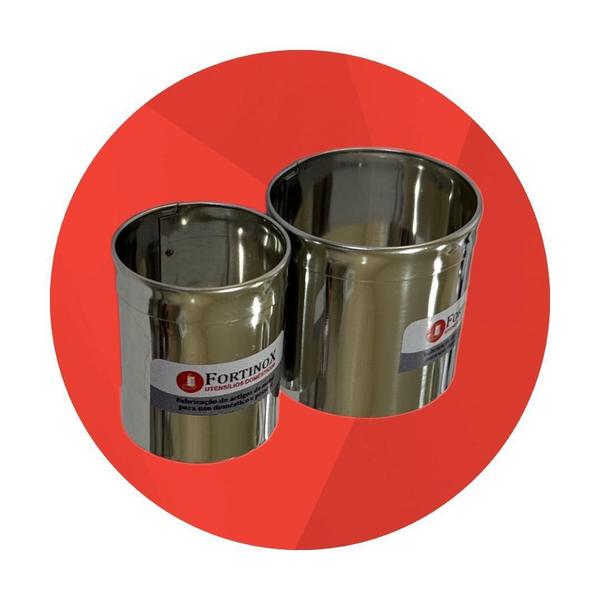 2 Cortador Pequeno Para Massas, Biscoito 4X5 & 5X5 Cm Inox - Fortinox Utensilios Imagem de 2 Cortador Pequeno Para Massas, Biscoito 4X5 & 5X5 Cm Inox