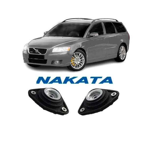 Imagem de 2 Coxim Original Nakata Dianteiro Volvo V50 2007 2008 2009