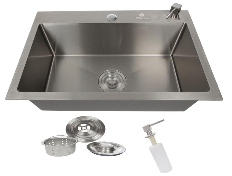 Imagem de 2 Cubas Gourmet Quadrada Escovada Aço Inox 304 60X40 - 78X43