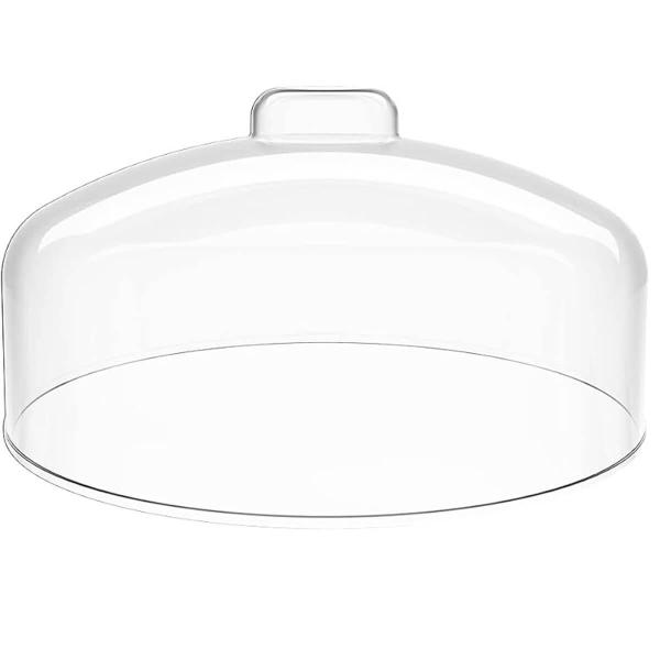 2 Cúpulas 19cm Tampa para Bolos Cristal Tortas Pudim Haus Concept Clear Imagem de 2 Cúpulas 19cm Tampa para Bolos Cristal Tortas Pudim Haus Concept Clear
